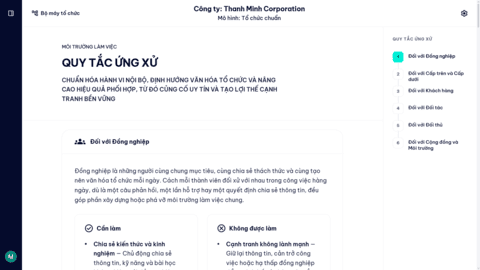 Quy tắc ứng xử