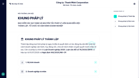 Khung pháp lý